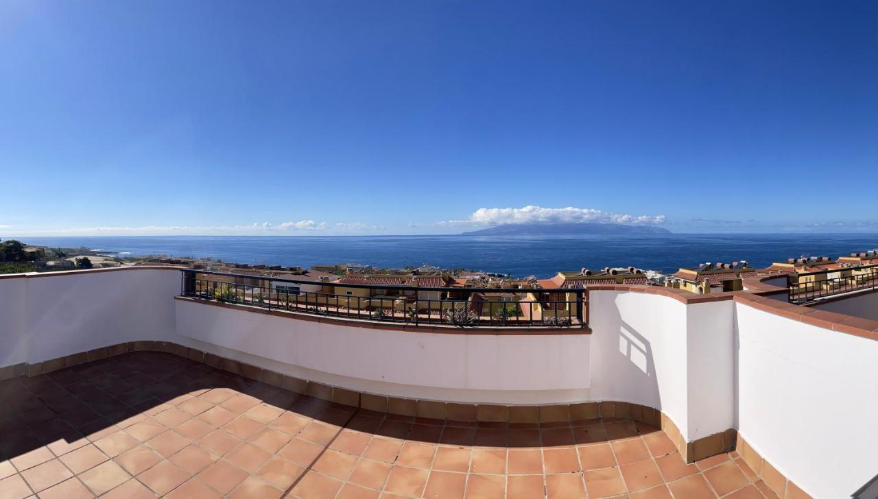 Amazing Duplex With Large Terrace And Sea Views Appartement Puerto de Santiago  Buitenkant foto
