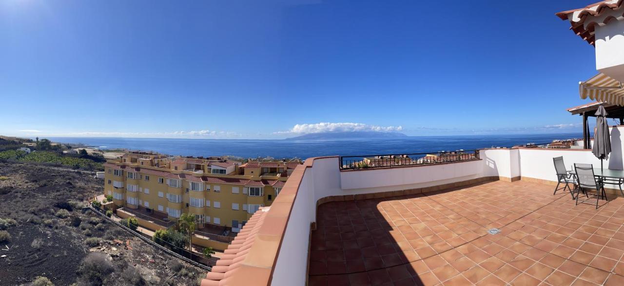Amazing Duplex With Large Terrace And Sea Views Appartement Puerto de Santiago  Buitenkant foto