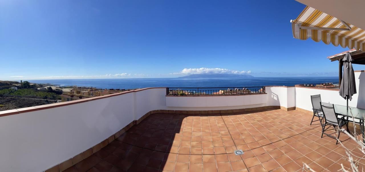 Amazing Duplex With Large Terrace And Sea Views Appartement Puerto de Santiago  Buitenkant foto